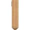 Ekena Millwork Merced Arts and Crafts Smooth Bracket w/ Offset Brace, Western Red Cedar, 7 1/2"W x 34"D x 34"H BKT0806X34X34MRC03SWR - alternate 3